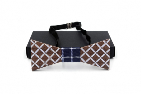 Holz-Fliege - Mr. Roboto  