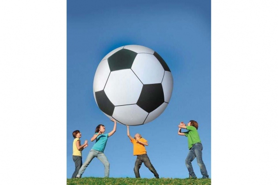 Ballon de foot XXL - Ø 1.8m  