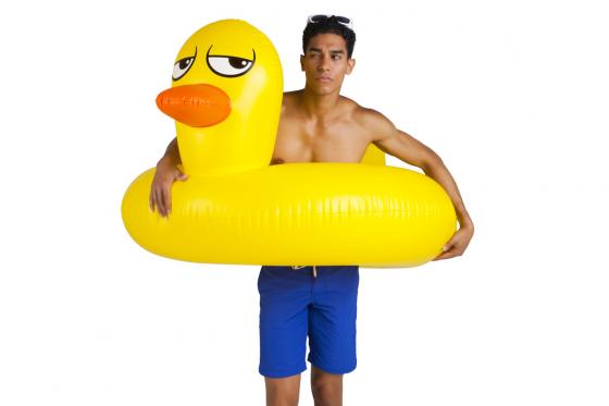 Bouée gonflable - Canard géant, Ø 1.3m 1 