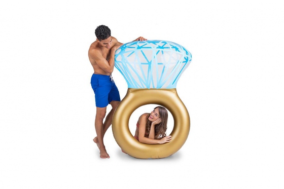 Schwimmreifen - Riesen-Klunker, Ø 1.3m 1 