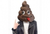 Latexmaske - Poop-Emoji 