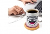 Chauffe-tasse USB  - en forme de donut 