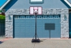 Panier de basket - 	Hauteur réglable jusqu'à 305cm 
