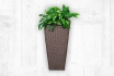 Vase pour plantes - avec doublure en plastique pour la plantation 