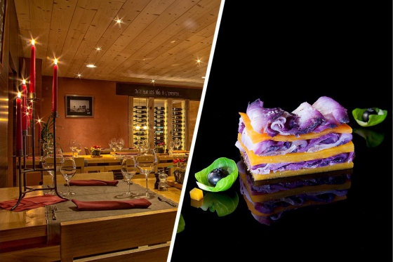 Menu découverte à 6 plats - Restaurant le Point Gourmand à Morgins (VS)  