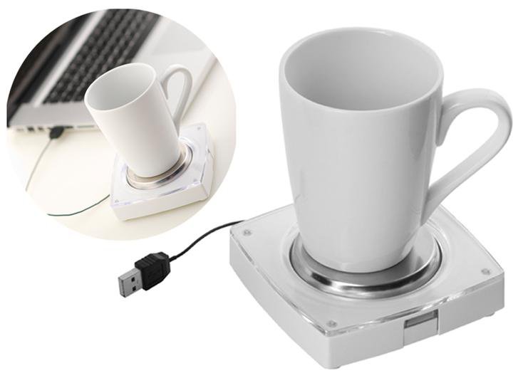 CHAUFFE-TASSE USB, pour les jours froids