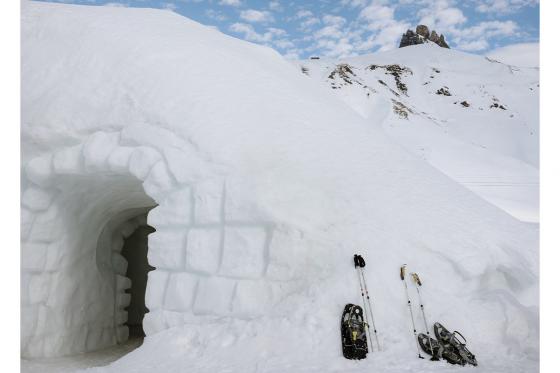 Fondue dans un igloo - pour 1 personne 10  Fondue dans un igloo - pour 1 personne 10