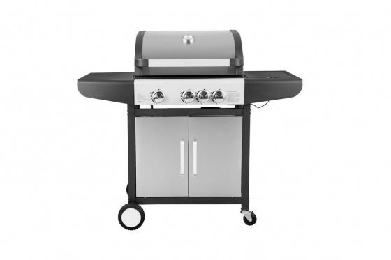 Gasgrill PREMIUM - BBQ mit 3 + 1 Brennern  