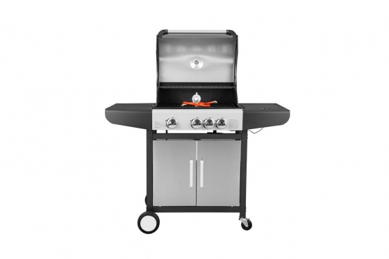Gasgrill PREMIUM - BBQ mit 3 + 1 Brennern 1 