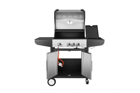 Gasgrill PREMIUM - BBQ mit 3 + 1 Brennern 2 