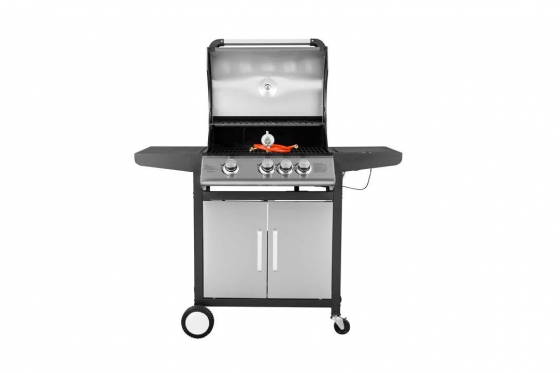 Gasgrill DELUXE - BBQ mit 3 + 1 Brennern 2 