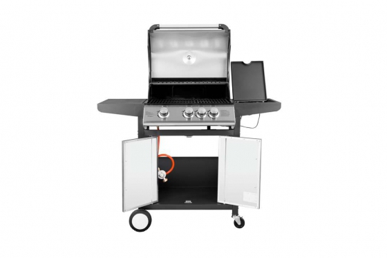 Gasgrill DELUXE - BBQ mit 3 + 1 Brennern 3 
