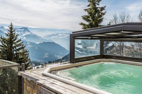 Wellness Übernachtung für 2 - in Leysin inkl. Raclette & 1 Glas Prosecco  