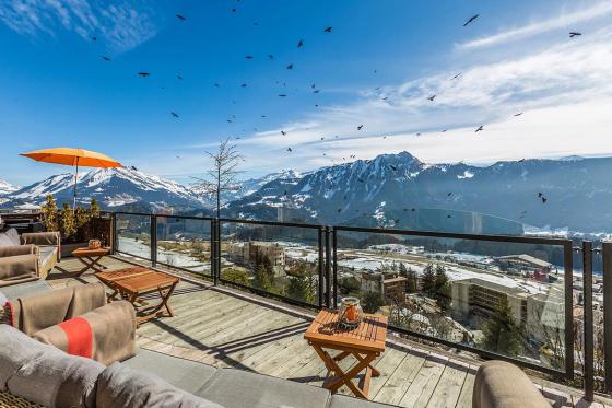 Wellness Übernachtung für 2 - in Leysin inkl. Raclette & 1 Glas Prosecco 2 