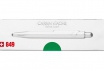 Caran d'Ache Kugelschreiber - mit Gravur - POPLINE metallic green 2