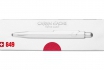 Caran d'Ache Kugelschreiber - mit Gravur - POPLINE metallic red 3