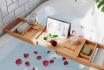 Plateau de baignoire - en bambou 
