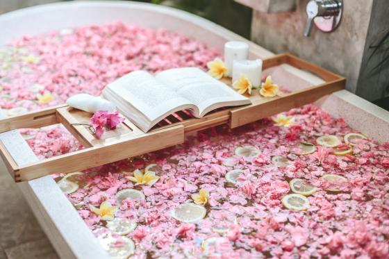 Badewannenbutler - aus Bambus 1 