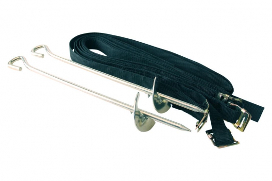 Trampoline filet de protection - ancrage  