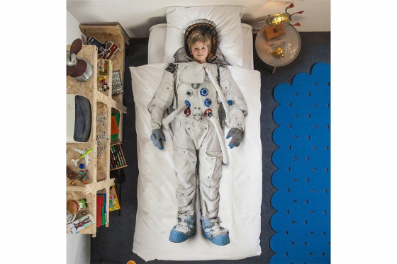 Bettwäsche Astronaut - 160/210 cm 1 