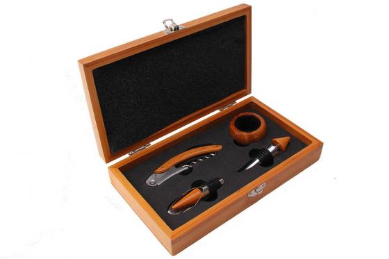 Wein Accessoire-Set - 5-teilig - mit Druck 1 