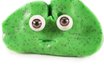 Intelligente Knete - grünes Monster 4