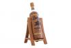 Vodka-Holzflasche - inkl. Ständer (0,7 Liter) 