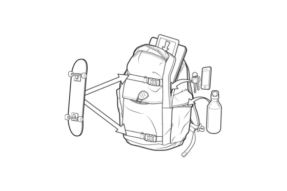 Sac à dos Burton - Kilo Pack 1 