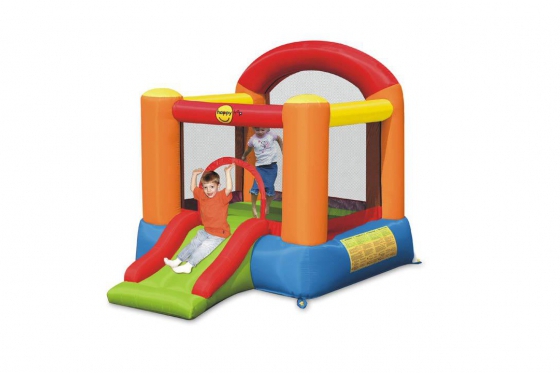 Hüpfburg mit Rutsche   - Villa Kunterbunt   