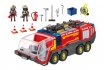 Véhicule des pompiers de l'aéroport avec son et lumière - Playmobil® Playmobil Citylife 5337 1