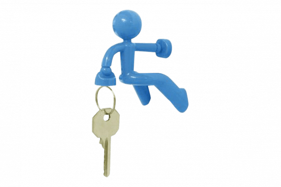 Schlüsselhalter - Key Pete, 4 Farben erhältlich  