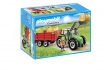Großer Traktor mit Anhänger - Playmobil® Playmobil Bauernhof Playmobil à la ferme 6130 1