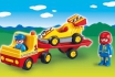 Voiture de course avec camion de transport - Playmobil® Playmobil 1.2.3 6761 2