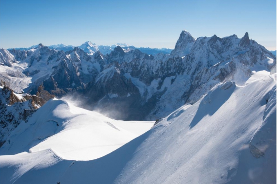 Hélicoptère au Mont Blanc - 90 minutes pour 4 personnes, départ d'Epagny  