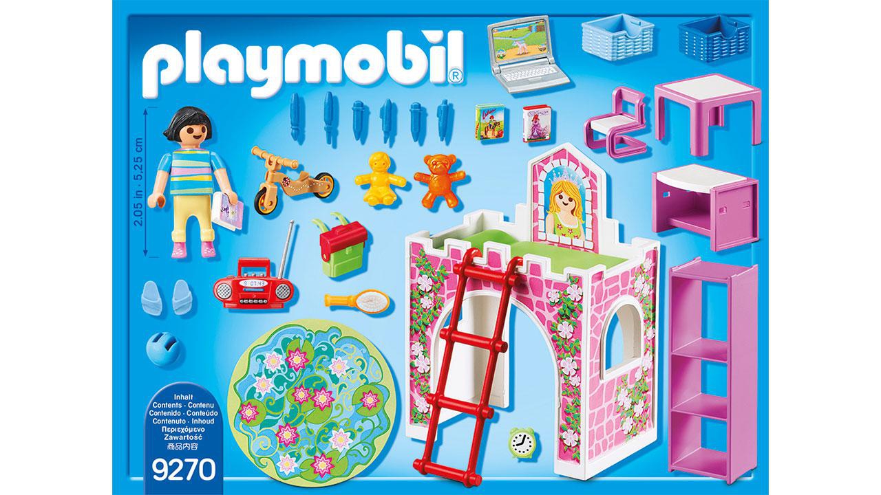 playmobil 9270 chambre enfant fille