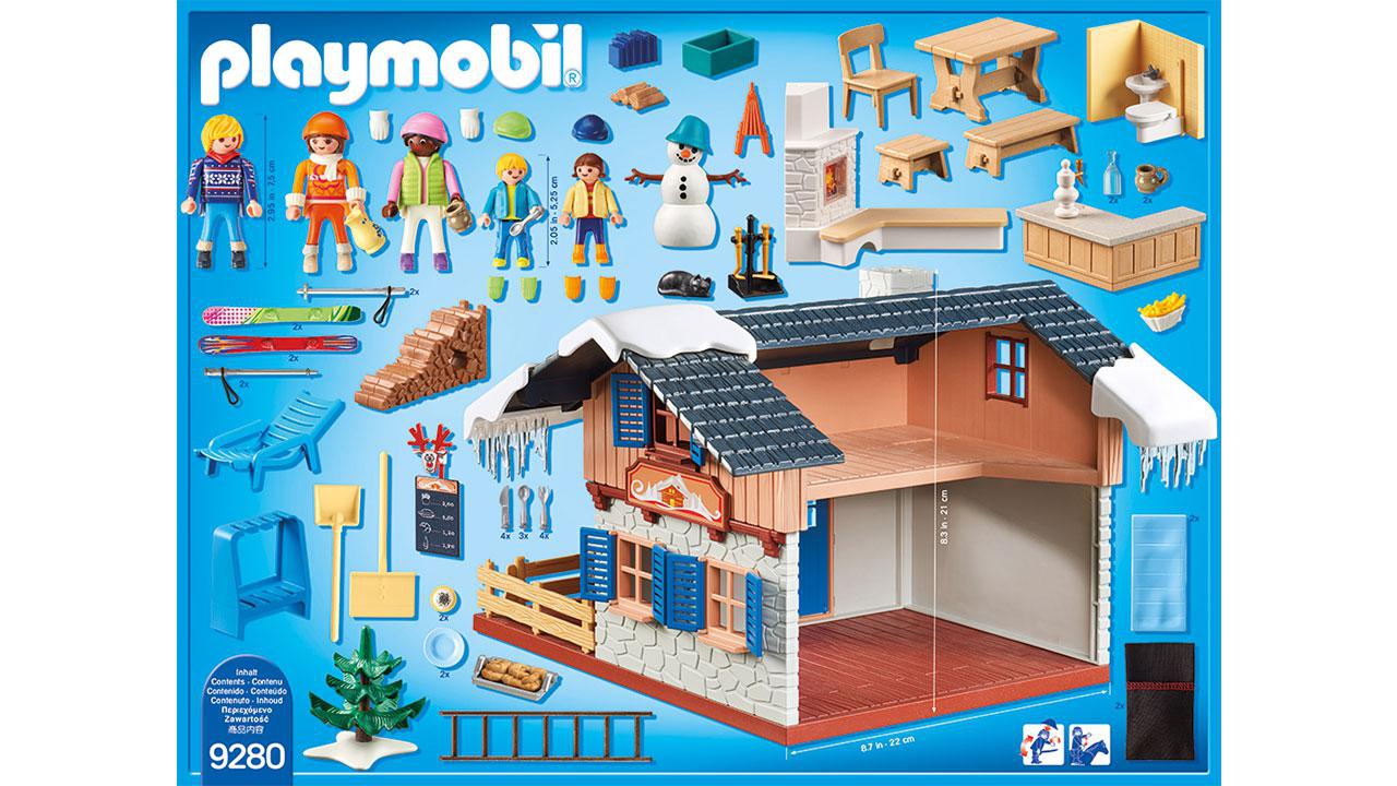 Chalet avec skieurs , Playmobil® Playmobil Citylife 9280