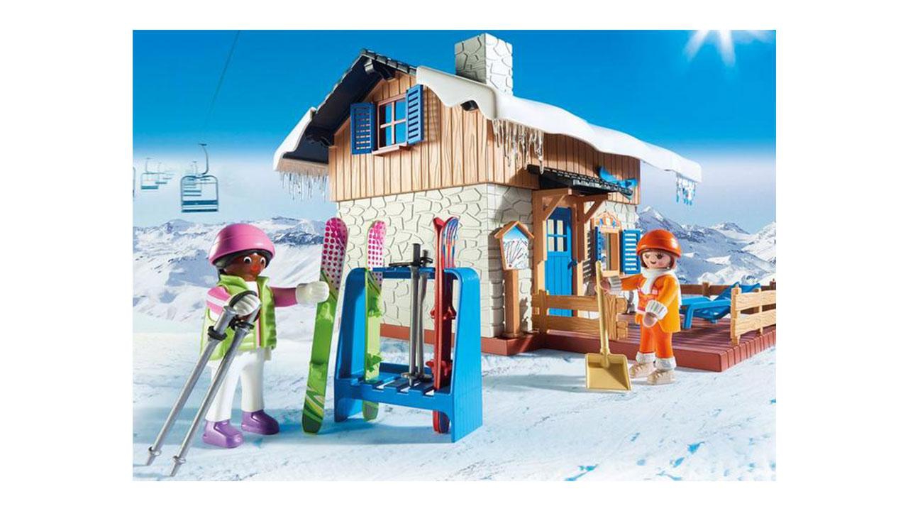 Chalet avec skieurs , Playmobil® Playmobil Citylife 9280