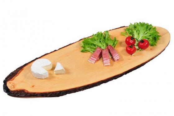 Rinden-Servierbrett - 60 - 69 x 21 cm  