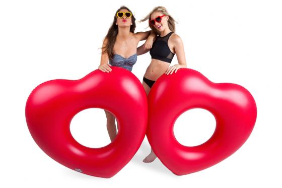 Bouée   - En forme de coeur, Ø 1.8 2 