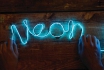 Inscription lumineuse néon bleu - Créez votre propre néon de déco 2