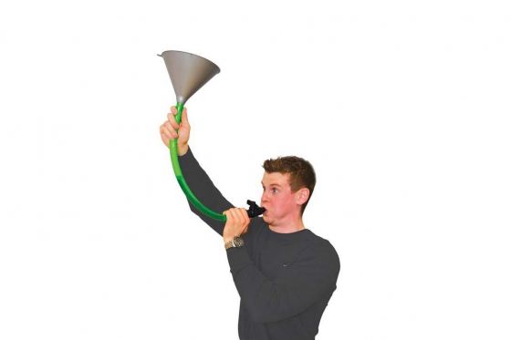 Bier Bong Trichter - mit Schlauch 1 