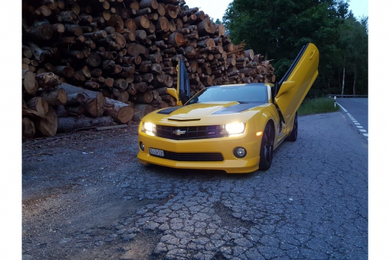 Chevy Camaro Bumblebee 6.2 V8 - 1 Tag mieten für 4 Personen, inkl. 300km 4 