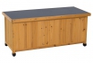 Kissenbox Holz - z.B. für Gartenkissen oder -material 