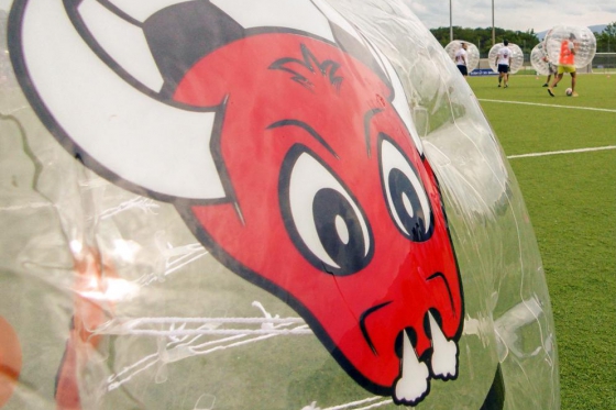 Spass garantiert - Bubble Fussball - Miete 1/2 Tag - Lieferung und Installation 3 