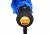 Parapluie bleu - Emoji avec yeux en forme de coeur 2