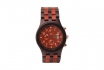 Montre en bois Bambuu - The Rad Chrono Red 