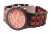 Montre en bois Bambuu - The Rad Chrono Red 1