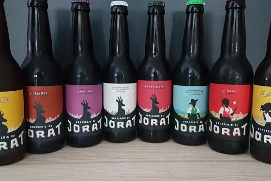 Dégustation de bières & visite - Brasserie du Jorat (VD) - dégustation de 7 bières & pack cadeau  