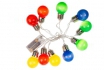 Guirlande LED - boules multicolores 1