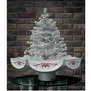 Weihnachtsbaum - schneiend  